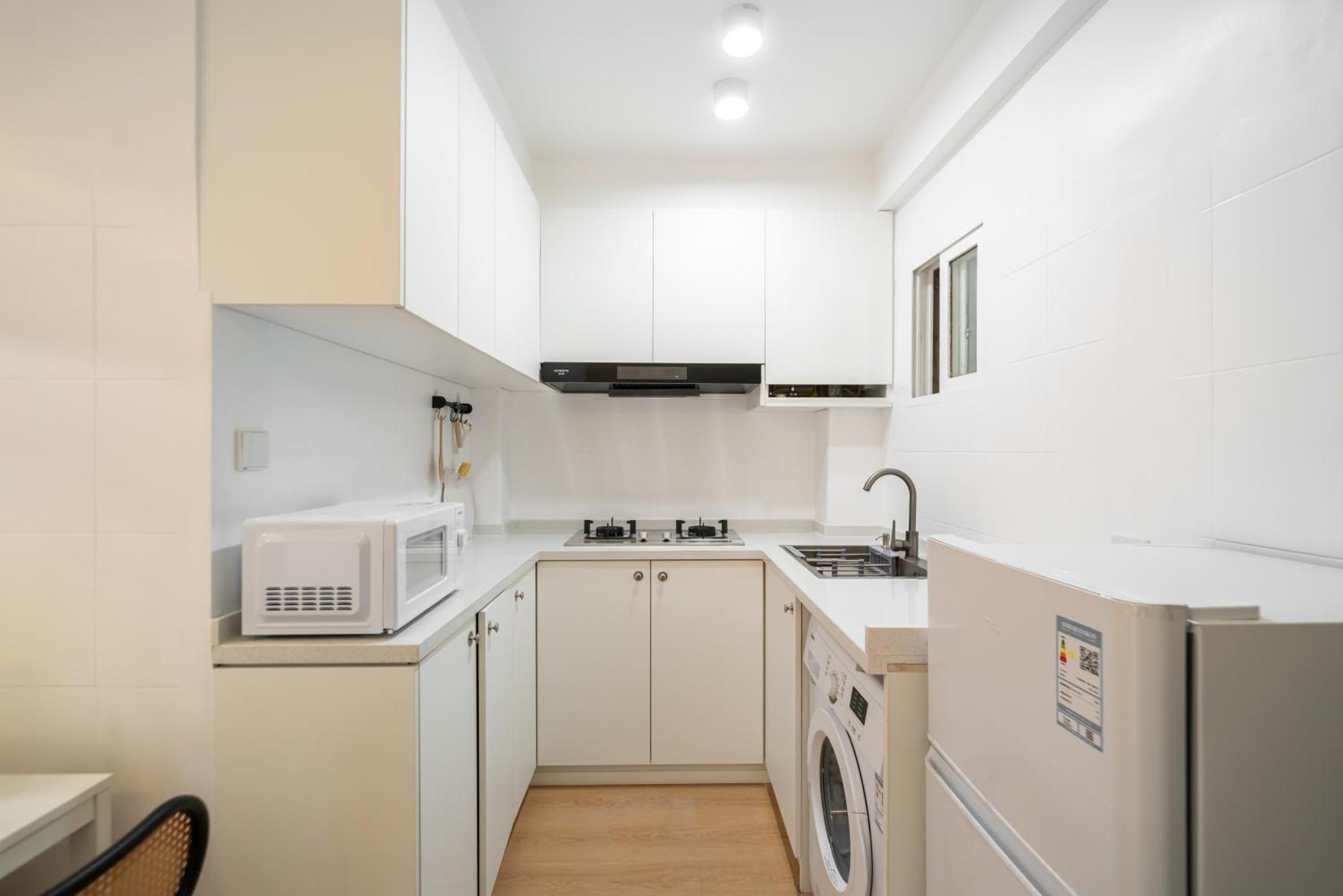 Shanghai Yi Du B&B - 150M Walk From Exit 5 Of Jiashan Road Metro Station מראה חיצוני תמונה