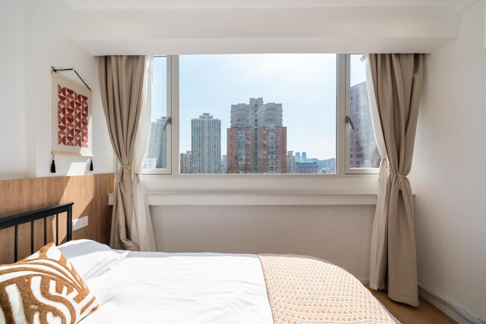 Shanghai Yi Du B&B - 150M Walk From Exit 5 Of Jiashan Road Metro Station מראה חיצוני תמונה