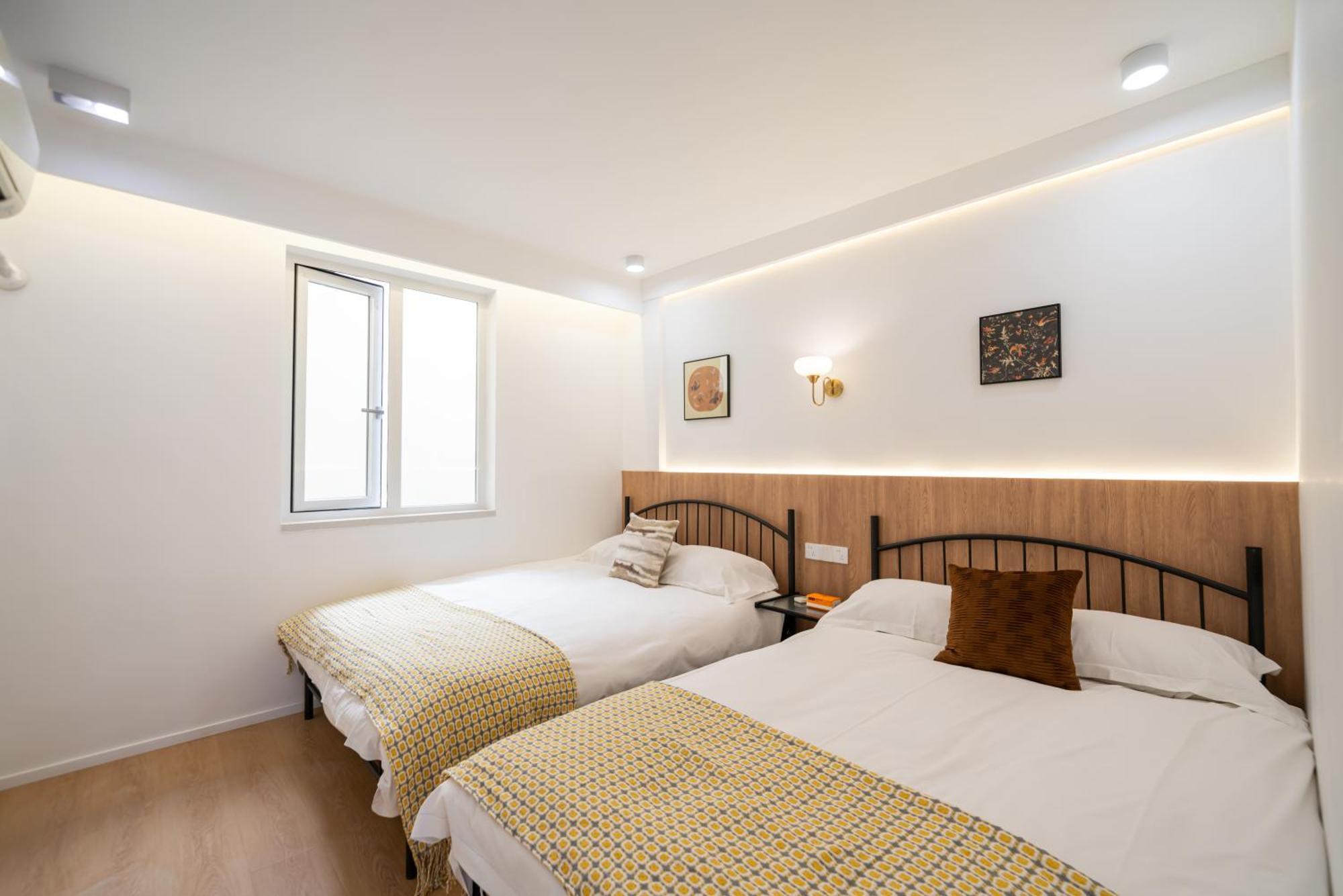 Shanghai Yi Du B&B - 150M Walk From Exit 5 Of Jiashan Road Metro Station מראה חיצוני תמונה